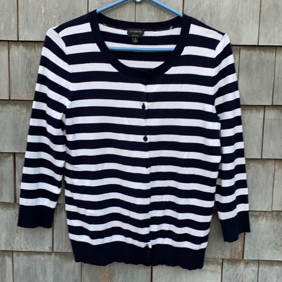 Talbots Button down sweater - Picture 1 of 7